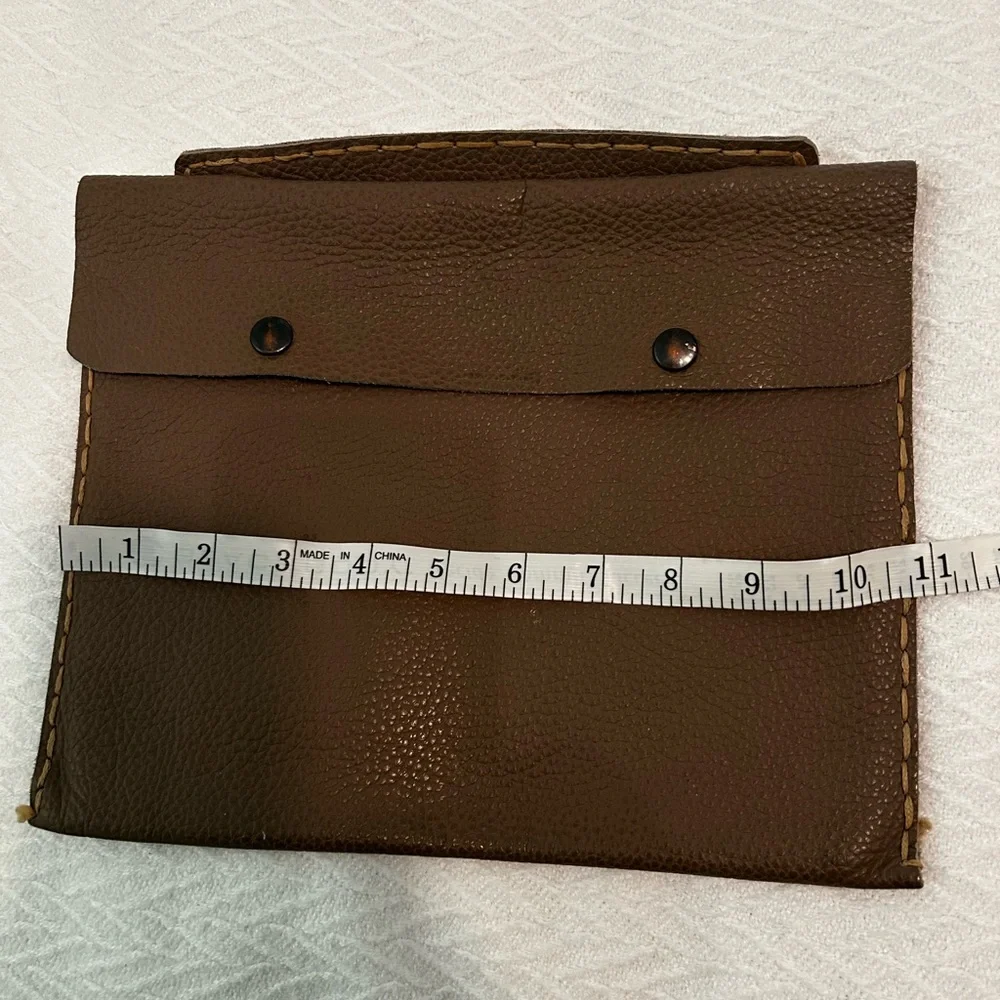 Leather iPad case